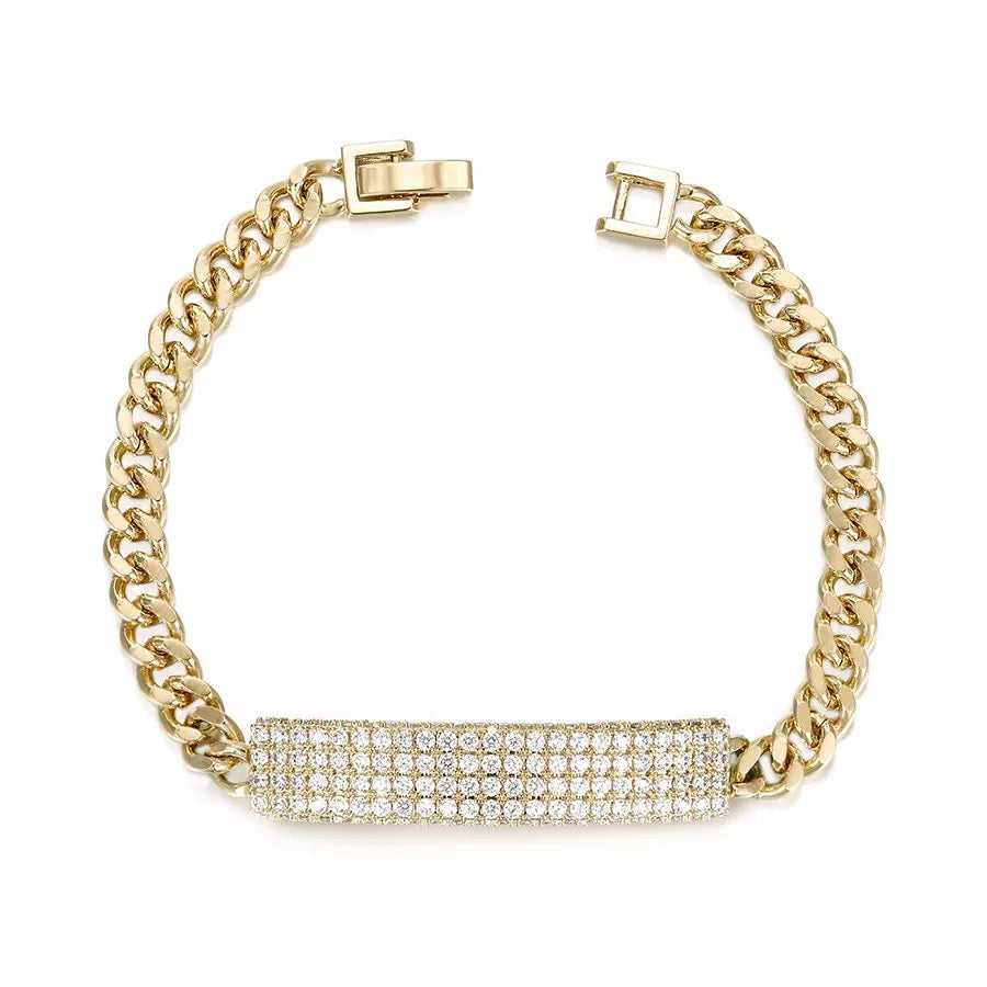 14K Gold Dubai Bracelet.