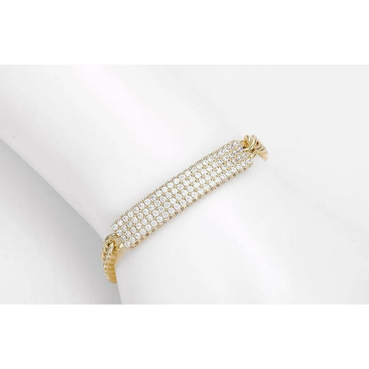 14K Gold Dubai Bracelet.