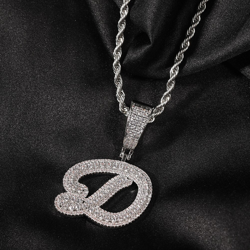 Initial Letter Pendant - Bailey B’s Beauty & Accessories 